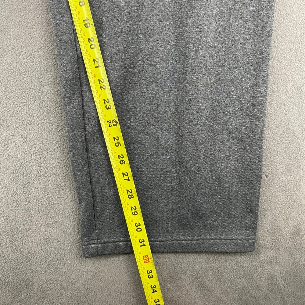 Under Armour Mens XL Gray Loose Fit Mesh Lined Athletic Sweatpants Straight Leg